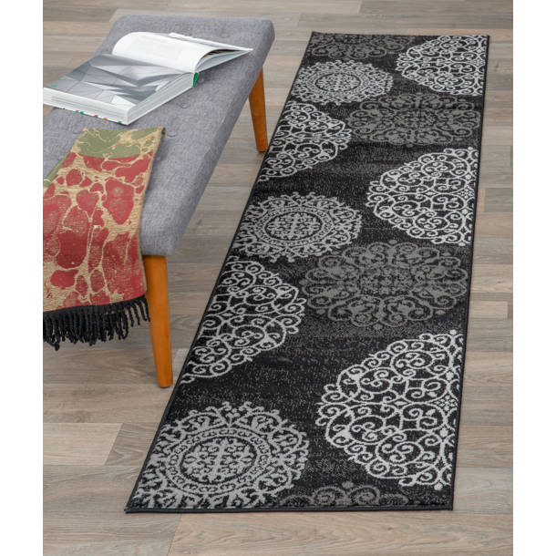 Ebern Designs Devonshire Abstract Brown/Gray/Cream Area Rug & Reviews
